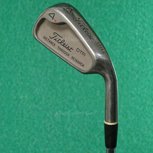 Titleist DTR Single 4 Iron True Temper Dynamic Gold R300U Steel Regular