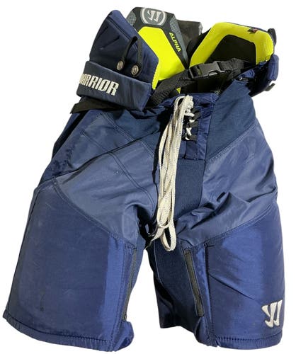 Warrior Alpha LX PRO Pro Stock Hockey Pants Medium Navy Blue (Used) 7859