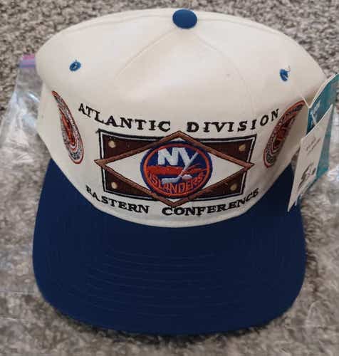 Starter (New) One Size Fits All White Hockey Snapback Vintage Adult Unisex Hat