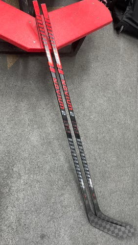 2PACK - Senior Warrior Novium 2 Left Hand Hockey Stick M03 70 Flex (Used)