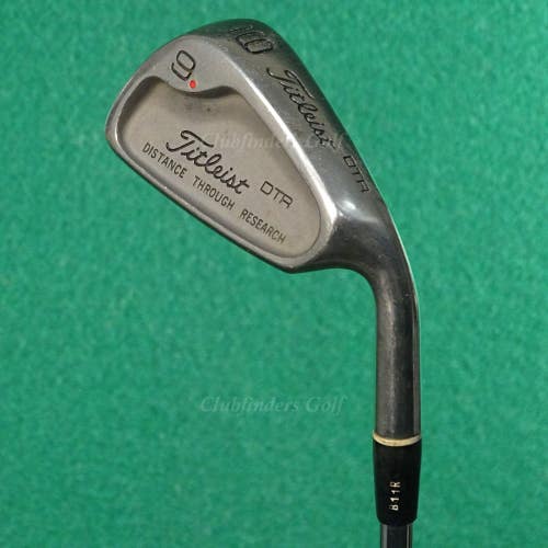 Titleist DTR Single 9 Iron True Temper Dynamic Gold R300U Steel Regular