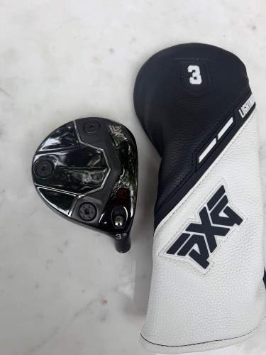 PXG Lightning 3-Wood 15 +HC Head Only NEAR MINT