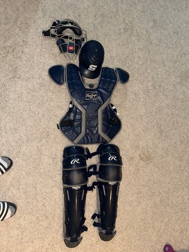 Navy Rawlings Mach Catcher's Set (Used)