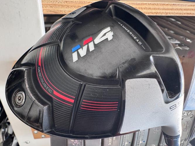 TaylorMade M4 9.5 Driver Fujikura Speeder 45-gram Regular Flex 2703