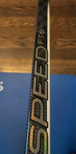 Senior CCM JetSpeed FT6 Pro Left Hand Hockey Stick 65 Flex Pro Stock (Used)