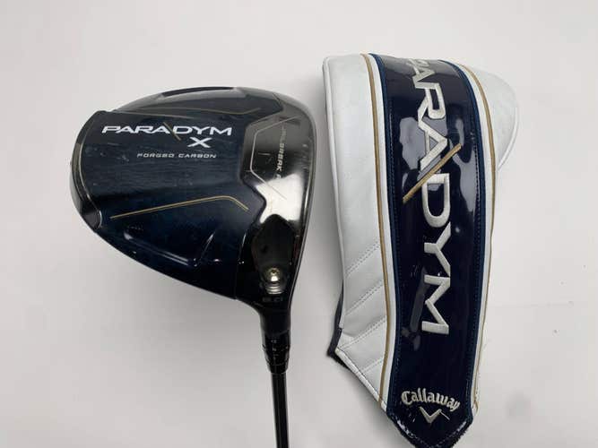 Callaway Paradym X Driver 9* HZRDUS 6.0 Gen 4 Dual Torsional 60g Stiff RH HC