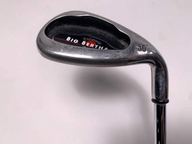 Callaway Big Bertha 2004 Gap Wedge GW 50* Uniflex Steel Mens RH