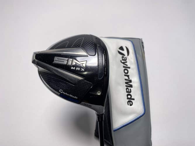 TaylorMade SIM MAX Driver 10.5* Fujikura Ventus Blue 5-S Stiff RH HC