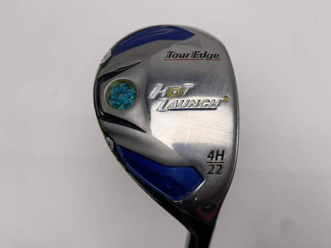 Tour Edge Hot Launch 2 4 Hybrid 22* UST Mamiya Hot Launch 2 55g Senior RH