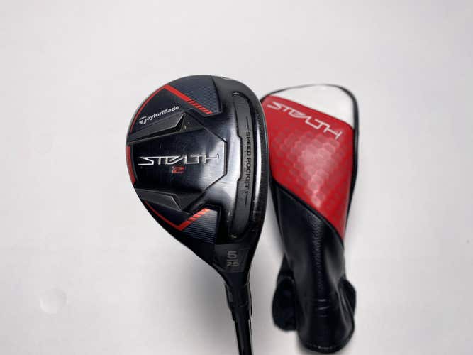 TaylorMade Stealth 2 5 Hybrid 25* Fujikura Ventus TR 5-A 50g Senior Mens RH HC
