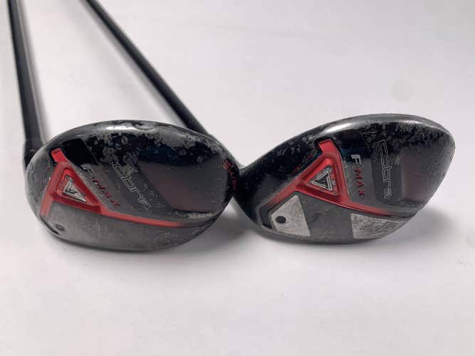 Cobra F-Max Womens 6 & 7 Hybrid Set 26* 32* SuperLite 55g Ladies Womens RH