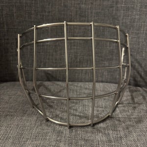Bauer Hockey Certified Replacement Goalie Cage Senior Chrome