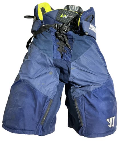 Warrior Alpha LX PRO Pro Stock Hockey Pants Medium Navy Blue (Used) 7863