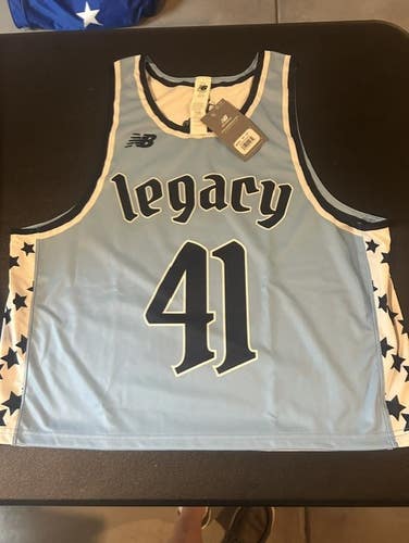 New Balance LI Legacy lacrosse club team jersey reversible mens S/M NEW