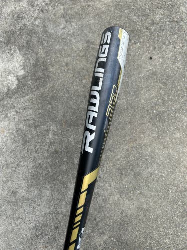 2018 Rawlings 5150 Alloy USABat Certified Bat (-10) 18 oz 28" (Used)