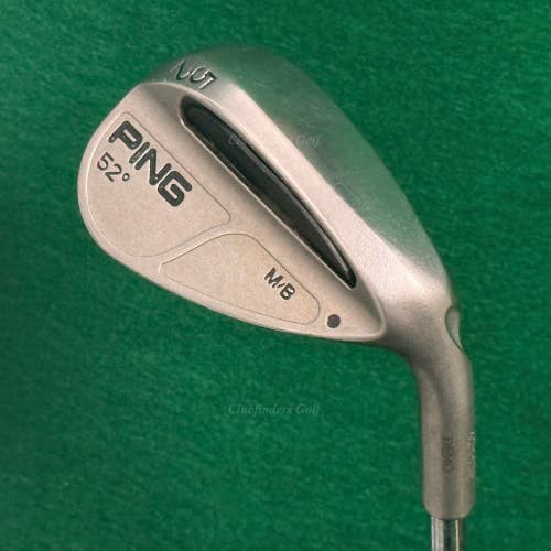 Ping M/B Black Dot 52 Gap Wedge Stepped Steel Wedge Flex