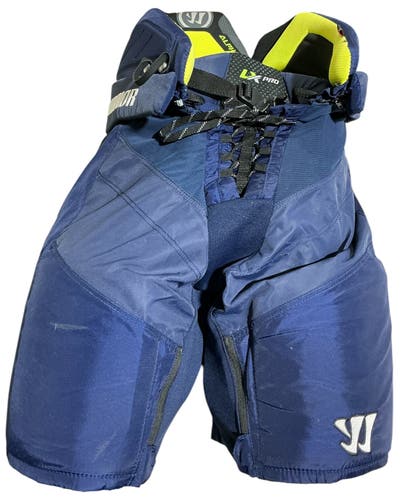Warrior Alpha LX PRO Pro Stock Hockey Pants Medium Navy Blue (Used) 7864