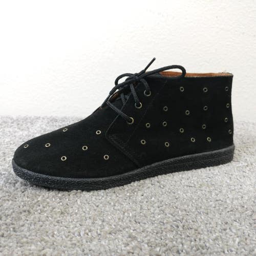 Mtng Originals Boots Womens Size 38 EU Ankle Boots Black Suede Lace Up Shoes
