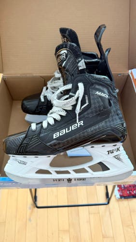 Bauer Supreme Mach Skates Pro Stock 7 Fit 3 (Alex Kerfoot)