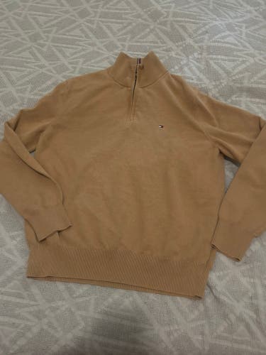 Tommy Hilfiger 1/4 Zip Pullover Adult Large
