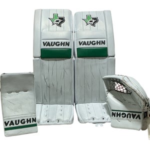 Arno Tiefensee Vaughn Velocity V10 Pro Carbon Pro Stock Goalie Full Set (Used) 30734