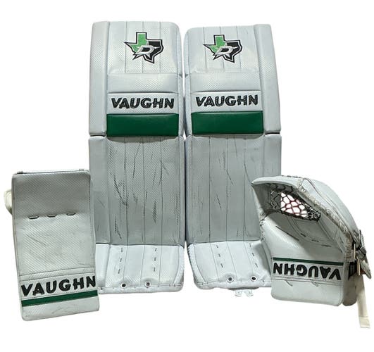 Arno Tiefensee Vaughn Velocity V10 Pro Carbon Pro Stock Goalie Full Set (Used) 30734