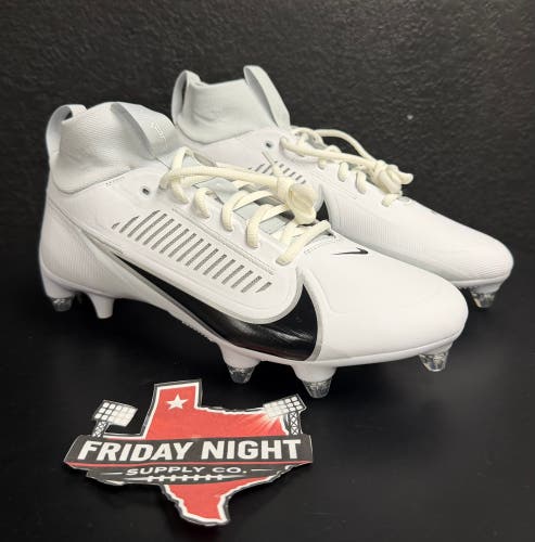 Nike Vapor Edge Pro 360 2 Football Cleats Men’s 11.5 White/Black/Gray NWOT Speed Lightweight