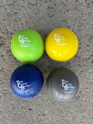 (Used) Total Control Ball Weighted Plyo Softballs