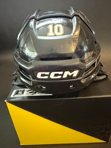 Small CCM Super Tacks X Helmet Pro Stock Game Used (Used)