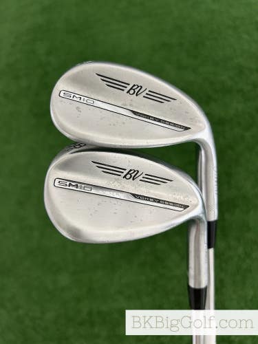 Titleist Vokey SM10 Chrome 2 Wedge Set (54 & 58 Degrees)