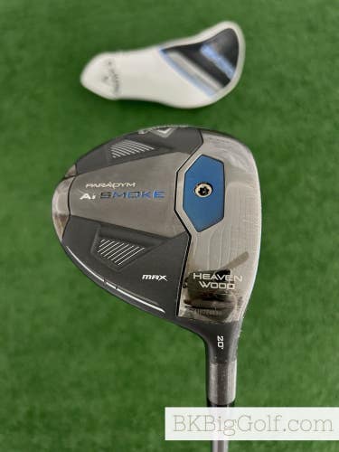 Callaway Paradym Ai Smoke Max 20 Degree Heaven 7 Wood