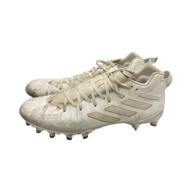 Used Adidas Adult FB Cleats White Senior 11 11859-S000031070