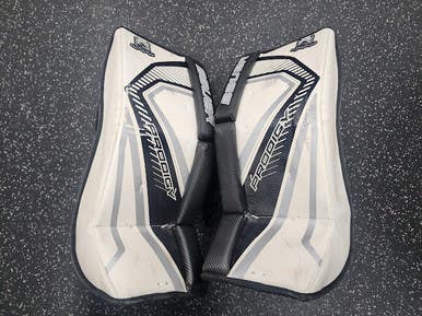 Used Bauer PRODIGY Goalie Leg Pads Youth Black 23" 11849-S000037580