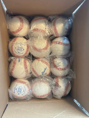 NIW Baden Official League NFHS/NOCSAE Baseballs (Model #2BBG-NFHS-00) dozen