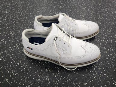 Used Foot Joy Mens Golf Shoes White Senior 13 11849-S000039744