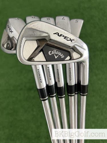 Callaway Apex 21 Forged Iron Set 5-P / NS Pro Modus Tour 120 Stiff