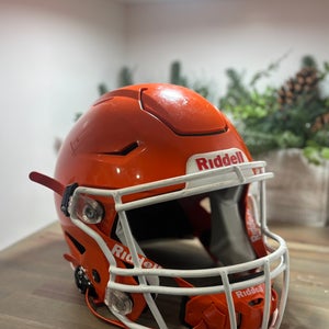 Adult Medium Riddell SpeedFlex Helmet Orange
