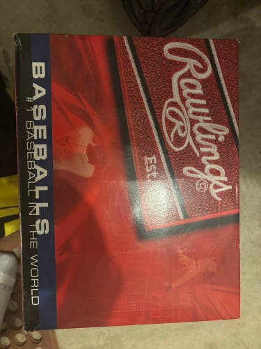 Rawlings Baseballs 12 Pack (1 Dozen) (New)