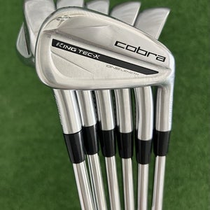 Cobra King Tec X 25 One Length Forged Iron Set 5-P / KBS $-Taper 120 Stiff
