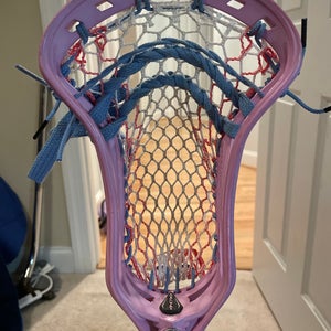 Custom Lacrosse head stringing, dye, and restoration