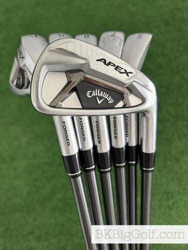Callaway Apex 21 Forged Iron Set 5-P / Diamana 55 Stiff Graphite