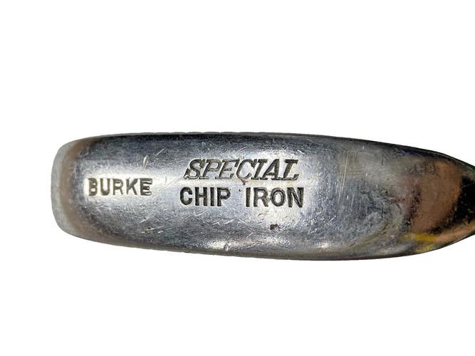 Burke Special Chip Iron 2-Way Dot Face Chipper 37* LH RH Stiff Flex Steel 34"