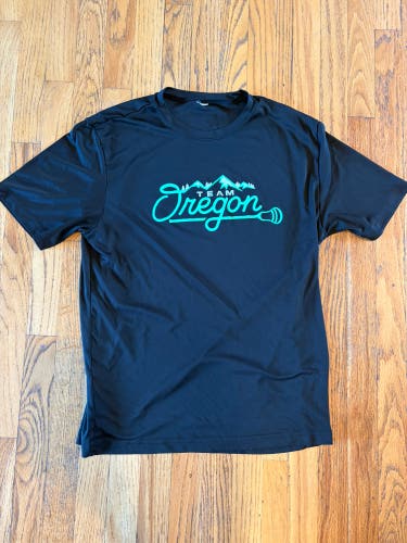 Team Oregon Lacrosse Shooter Shirt Large