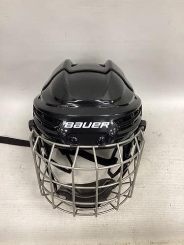 Used Bauer IMS 5.0 M Helmet Cage Combo Black MD 11851-S000047028