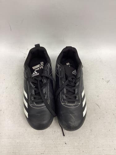 Used Adidas BASEBALL BB/SB Cleats Black Youth 12.0 11851-S000046983