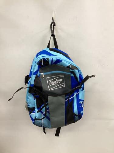 Used Rawlings BACKBACK BB/SB Player Backpack Royal Blue 11851-S000046985