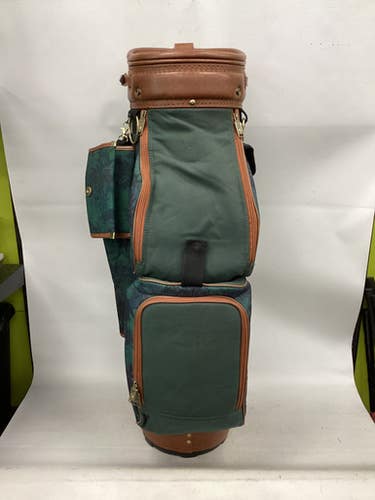 Used Knight KNIGHT FLORAL CART BAG Mens Cart Bag Brown 11851-S000046982