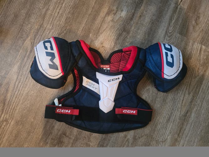 Large Youth CCM Next Shoulder Pads (Used)