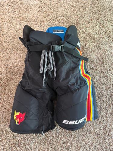 New Mexico Ice Wolves Bauer Hockey Pants Pro Stock (Used)