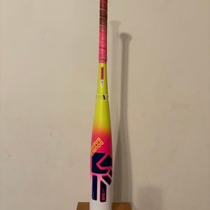 2026 Easton Dub Composite USSSA Certified Bat (-10) 19 oz 29" (Used) bat is Cracked.